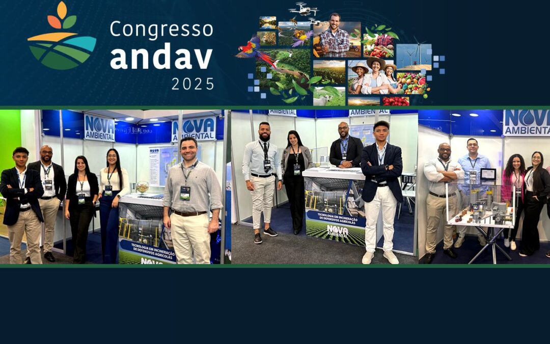 Nova Ambiental marca presença na Andav 2025 com soluções sustentáveis para o setor AGRO
